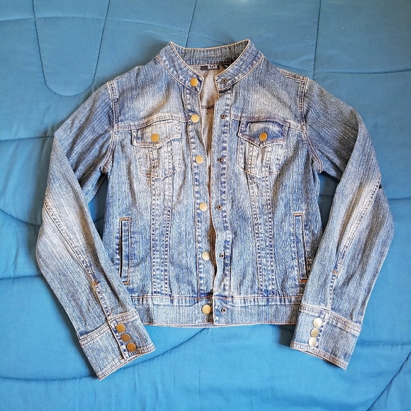 Washed look Jean Jacket - Picture 1 of 2